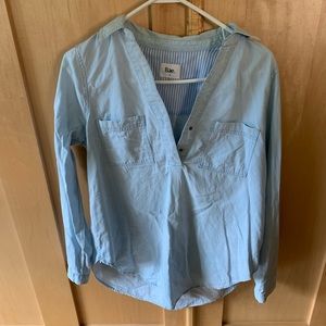 Bae the Label Denim Maternity Nursing shirt